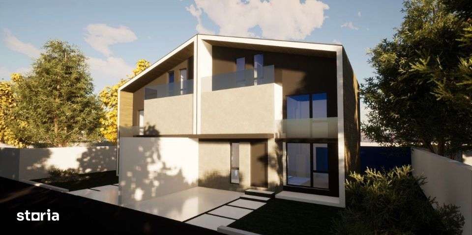 Vilă Premium P+1+M – 5 Camere, 186 mp, 3 Parcări – Pipera Matei Millo - Imagine principală: 2/16