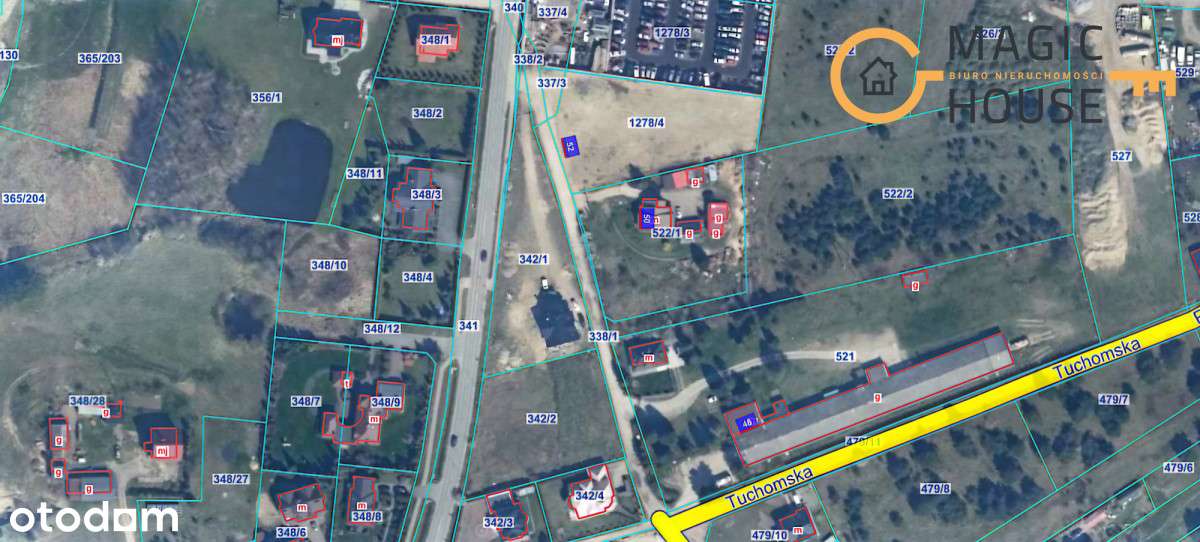 Działka Usługowo- Przemysłowa w Chwaszczynie - Pełny obrazek: 2/3