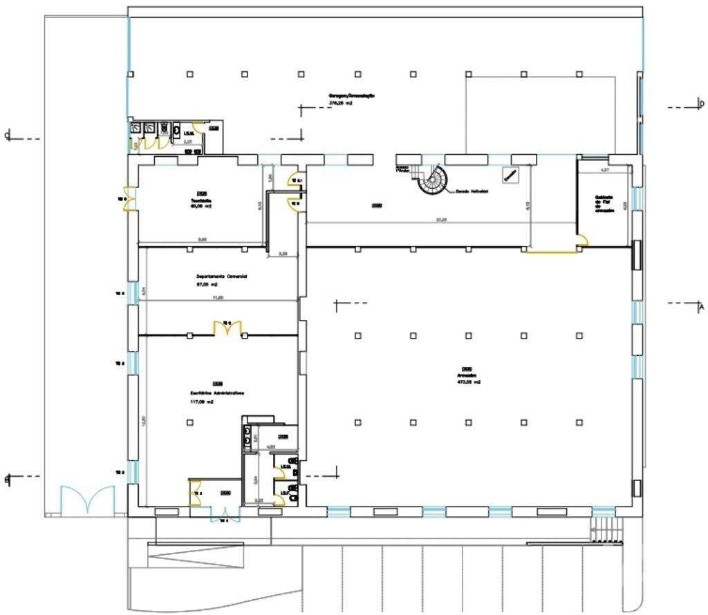 Hangar em Beja (Salvador e Santa Maria da Feira) de 3348,00 m2 - Grande imagem: 3/29