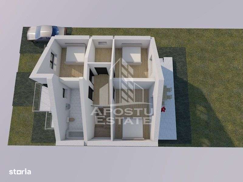 Casa individuala, 5 camere, 465mp teren, in Sanandrei - Imagine principală: 5/9