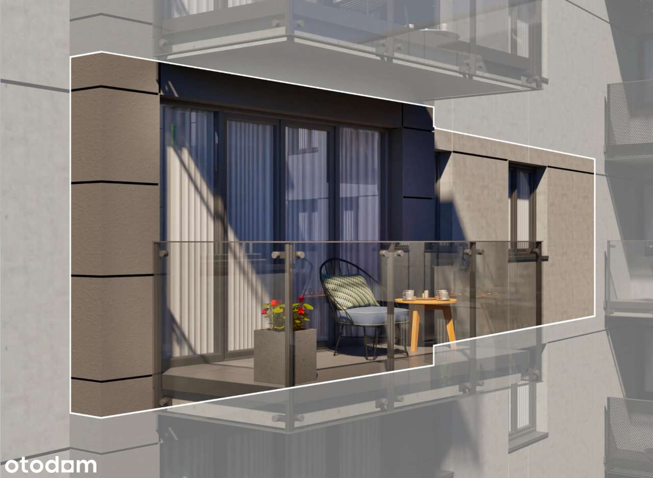 3-pokojowe mieszkanie z dużym przeszkleniem w salonie - Prądnik Biały-6