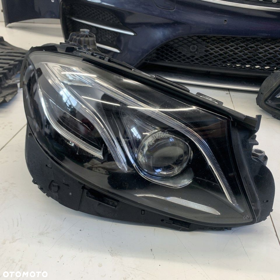 Zderzak maska błotnik lamp pas przód 890 MERCEDES E-KLASA W213 E430 AMG 17r - 6