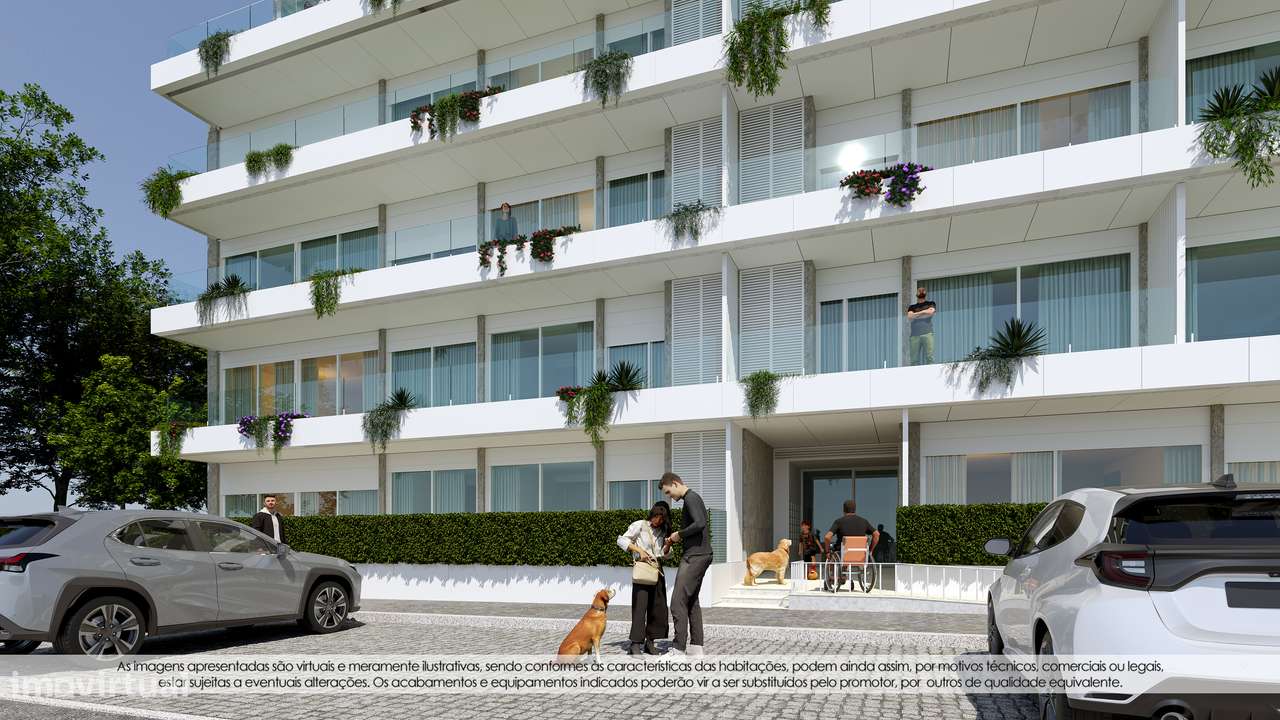 Apartamento T3 DUPLEX Novo c/ Lugar de Garagem em Canidelo-24