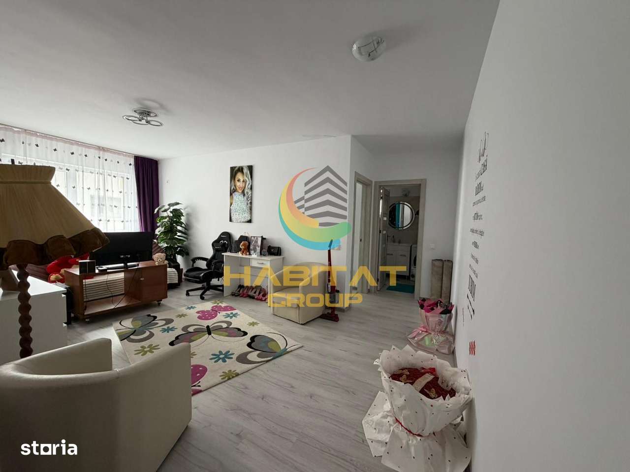 Pallady 2 camere decomandat 52 mp ACTE GATA DE MUTARE