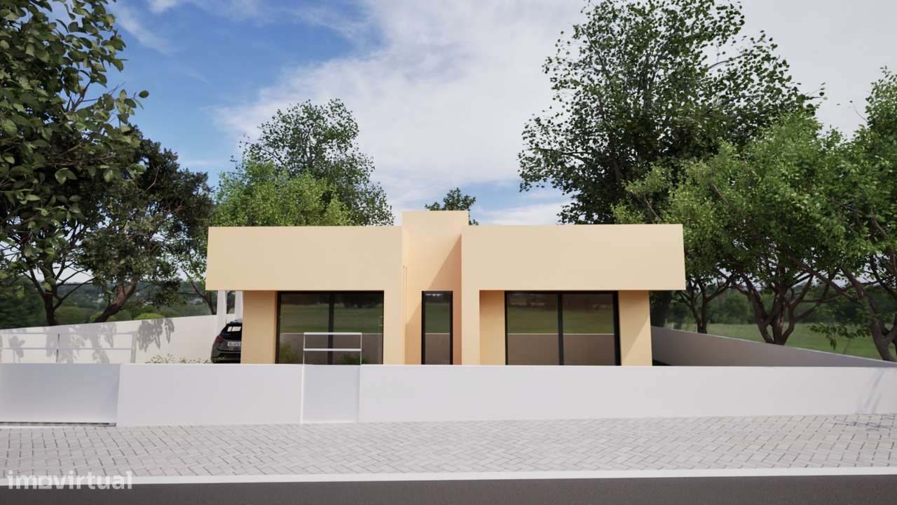 Moradia Térrea T3+1 com Piscina- Conclusão no Final do Ano-0