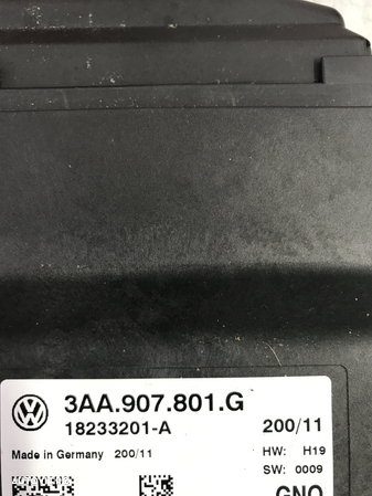Calculator frana de mana VW Sharan 7N , 2.0TDI, CFF Manual - 2