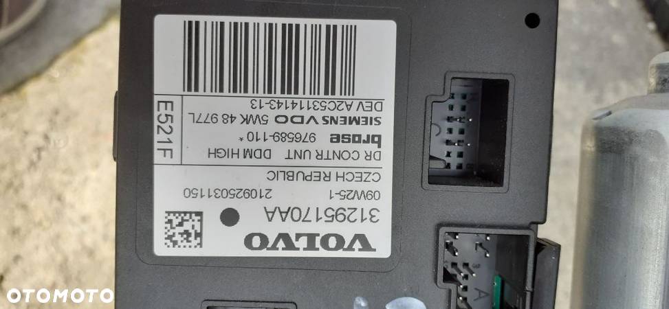 Silniczek szyby Volvo V50 II Lift 2010r 31295170aa - 2