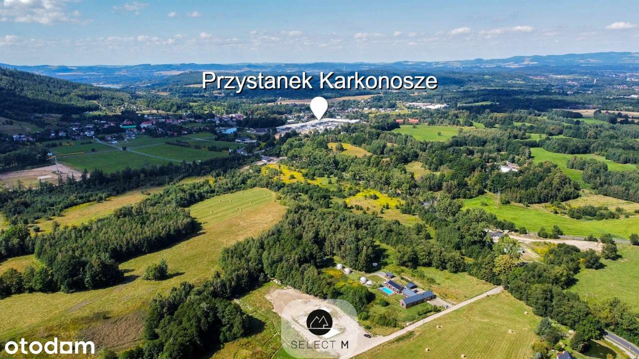 Działka z lasem i widokiem na Śnieżkę - Pełny obrazek: 5/8