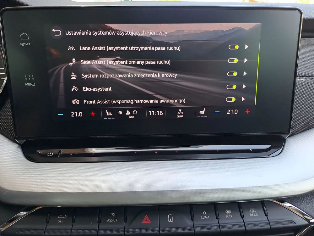 SKODA OCTAVIA Style 1.5TSI 150KM Martwe pole ACC Kamera Elektryczne fotele ASO PL