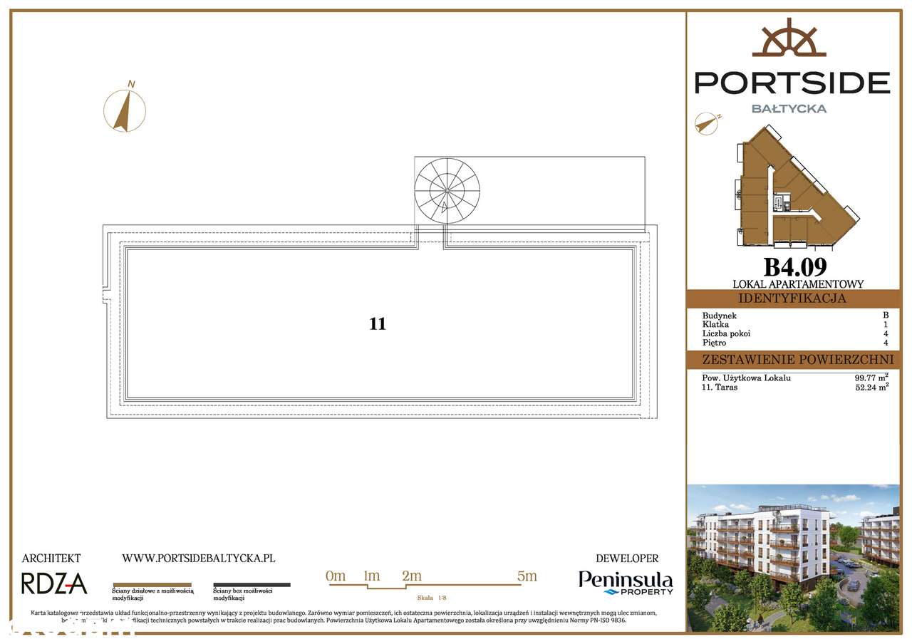 Portside Bałtycka - B4.09 - Pełny obrazek: 3/8