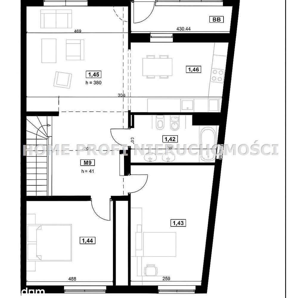 Mieszkanie Bez Prowizji - Sikorskiego 110 m2-2