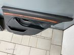 BOCZKI BMW E39 skóra czarna tapicerka drzwi SEDAN - 4
