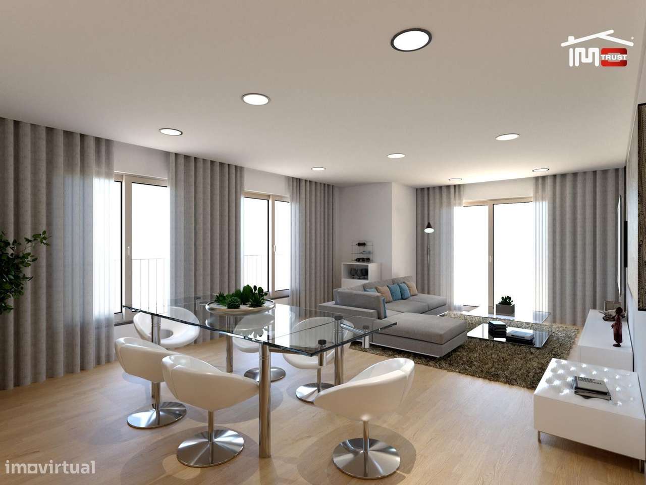 Incrível Apartamento T3 c/ Varanda Grande, Parqueamento - Montijo - Grande imagem: 3/40