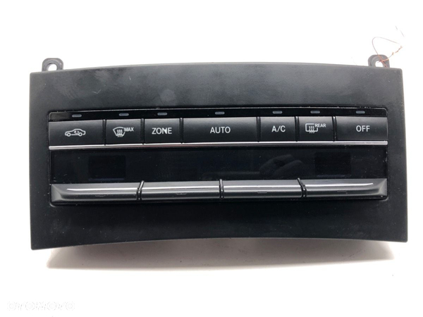 PANEL STEROWANIA NAWIEWU MERCEDES-BENZ KLASA E (W212) 2009 - 2016 E 200 CDI / BlueTEC (212.005, - 2