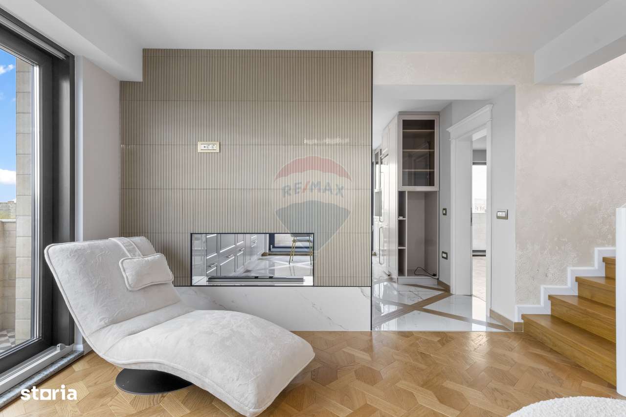 Penthouse unic pe două niveluri - saună și bucătărie exterioară - Imagine principală: 4/20