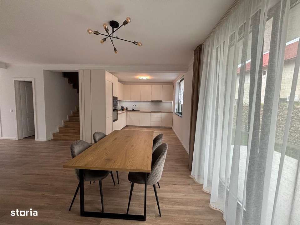 Inchiriere - Duplex P+1, 120 mp, teren 2 ari, finisat mobilat lux (788 - Imagine principală: 3/12