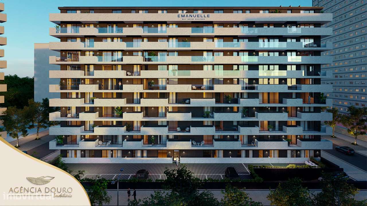 Apartamento T3 com varandas em Leça da Palmeira-9