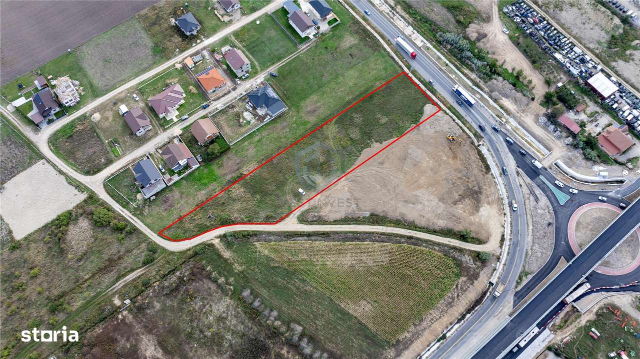 Teren intravilan Osorhei langa centura - Imagine principală: 4/5