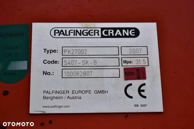 MAN TGA 18.440 4x4 PALFINGER PK 27002 HDS Żuraw Crane Kran - 19