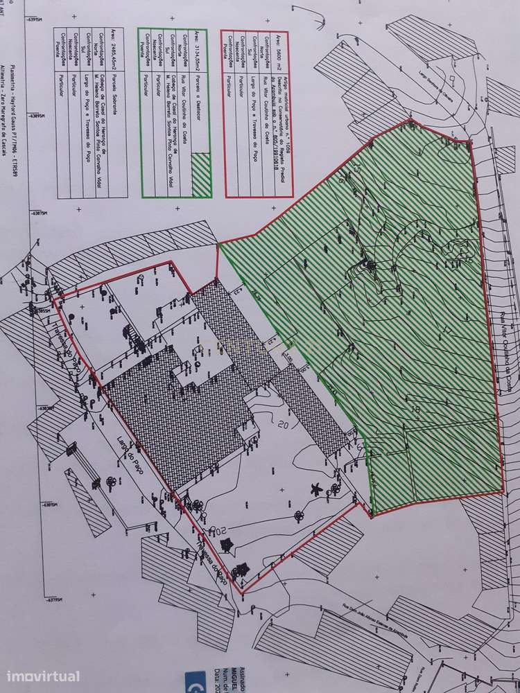 Terreno com Projeto Aprovado | Azambuja | Vista para a Cidade - Grande imagem: 3/3
