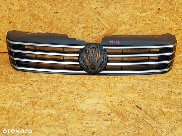 VOLKSWAGEN PASSAT B7 3AA 10- ATRAPA GRILL ZDERZAKA PRZEDNIEGO 3AA853651 - 1