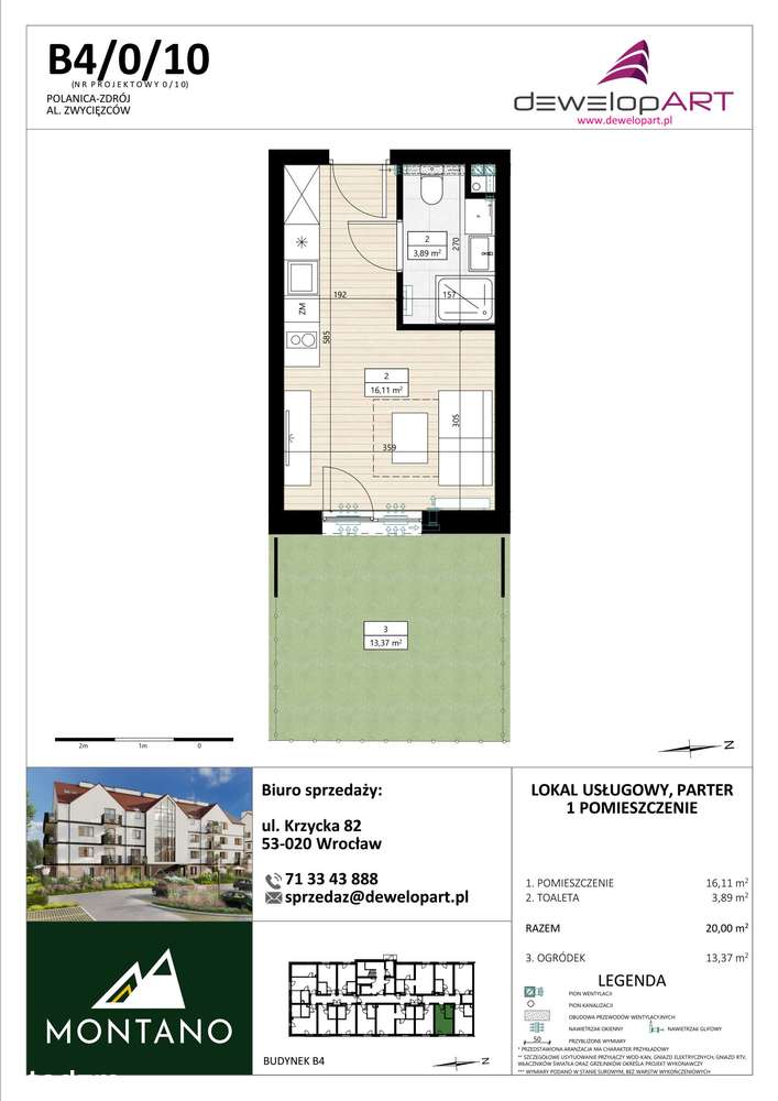 Montano | apartament 1-pok. | B4/0/10 - Pełny obrazek: 2/9