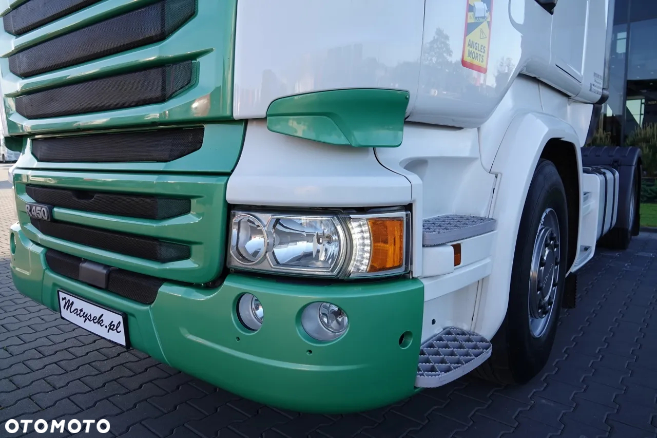 Scania R 450 / HIGHLINE / RETARDER / KLIMATYZACJA POSTOJOWA / SPROWADZONA / EURO 6 / PO ZŁOTYM KONTRAKCIE SERWISOWYM / 2016 ROK - 12