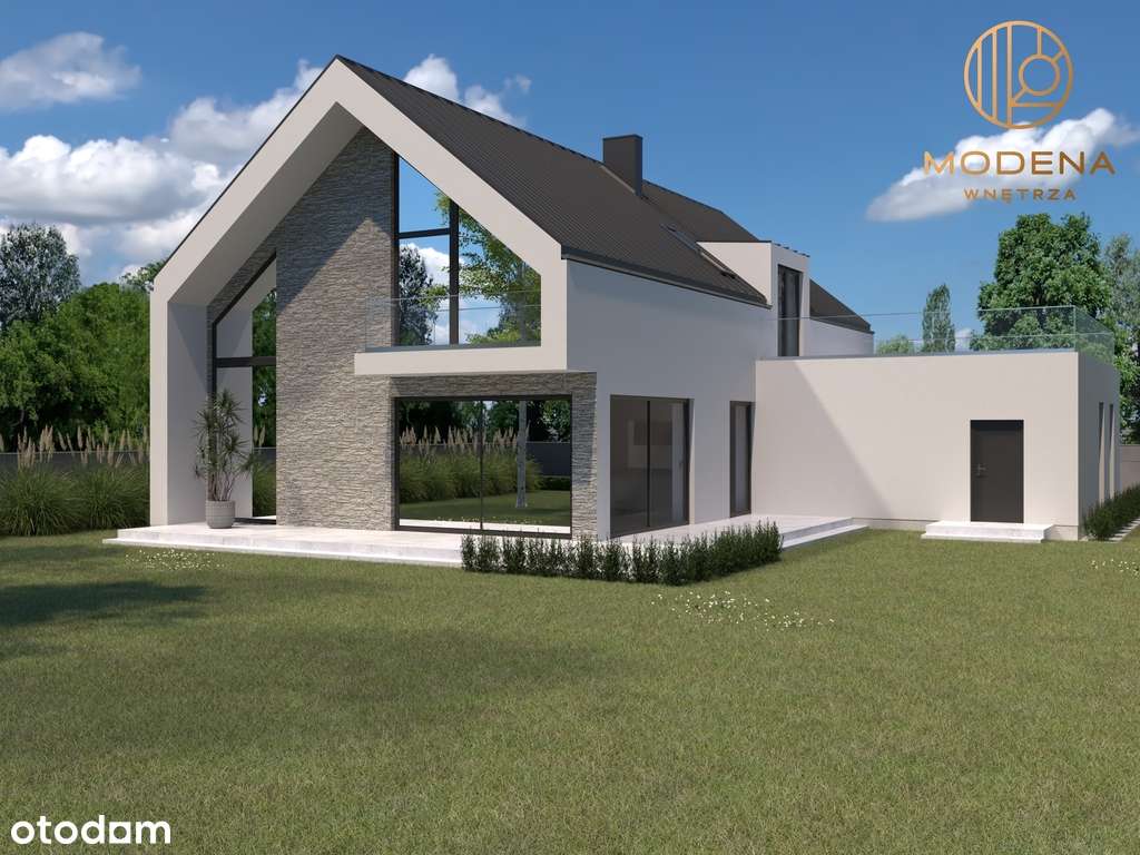 Działka budowlana pod miastem z projektem domu. - Pełny obrazek: 2/11