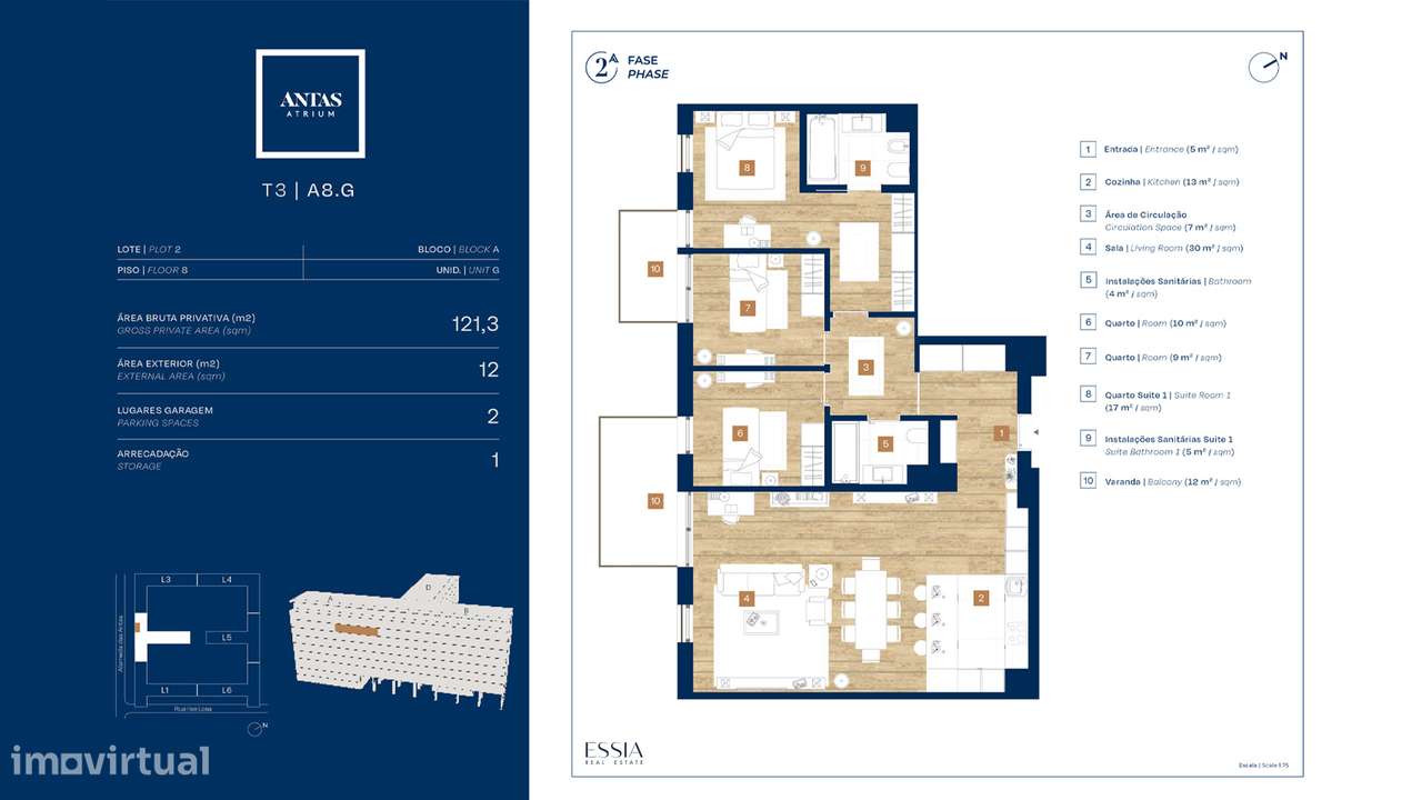T3 Alameda das Antas | T3 Varanda e Garagem Campanhã | T3 Antas Atrium-34