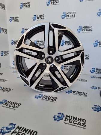 Jantes Peugeot 308 em 16 Black (5x108) - 8