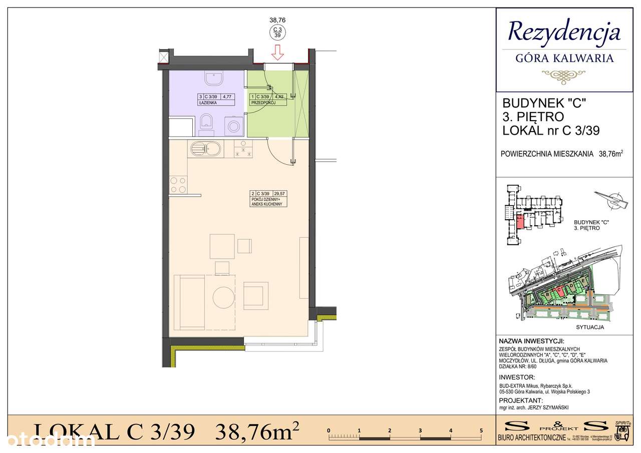 Rezydencja Góra Kalwaria | 1-pok. | C_39 - Pełny obrazek: 2/10