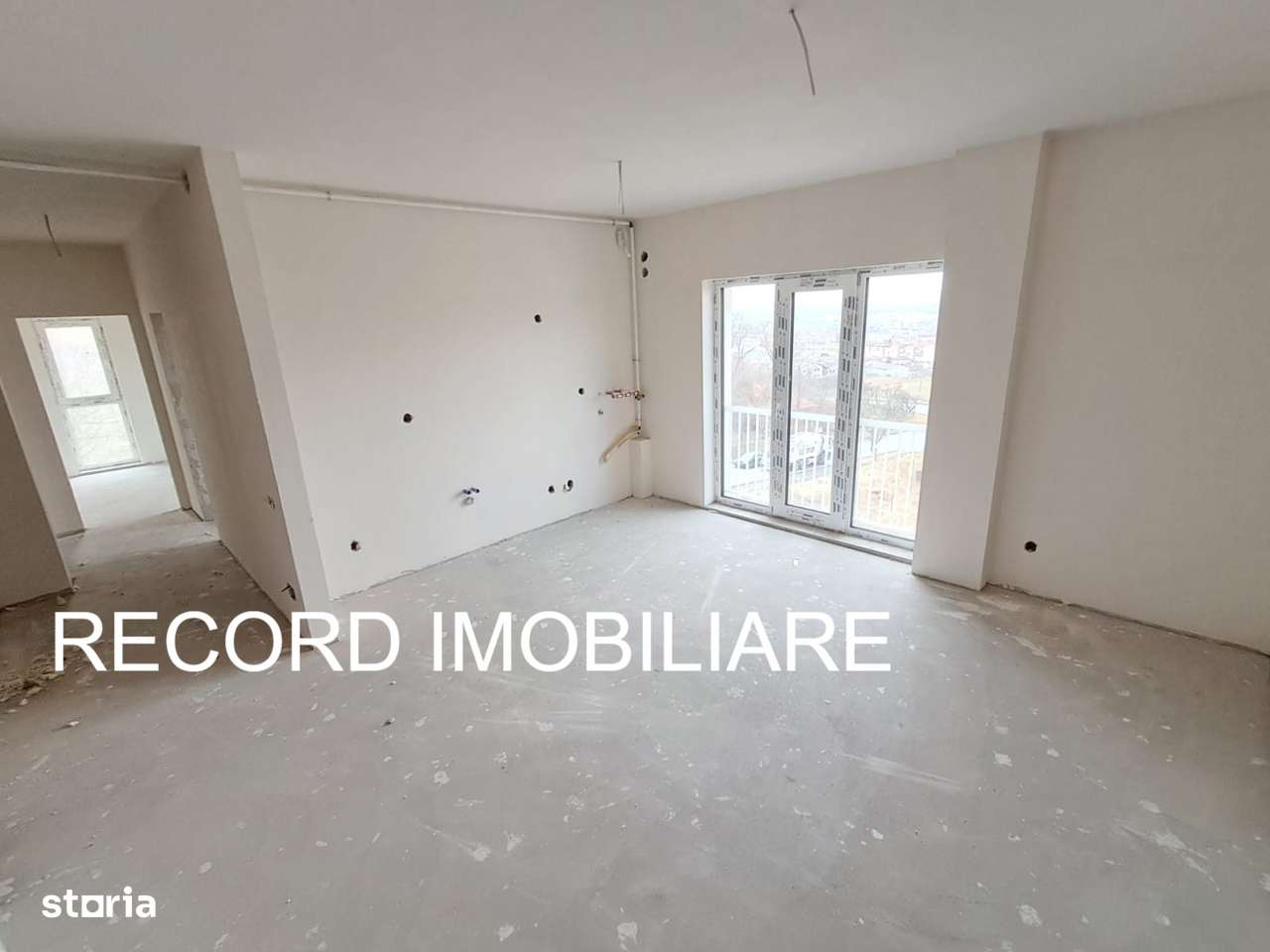 Apartament 3 cam 58 mp semifinisat,et.2 in Apahida-5