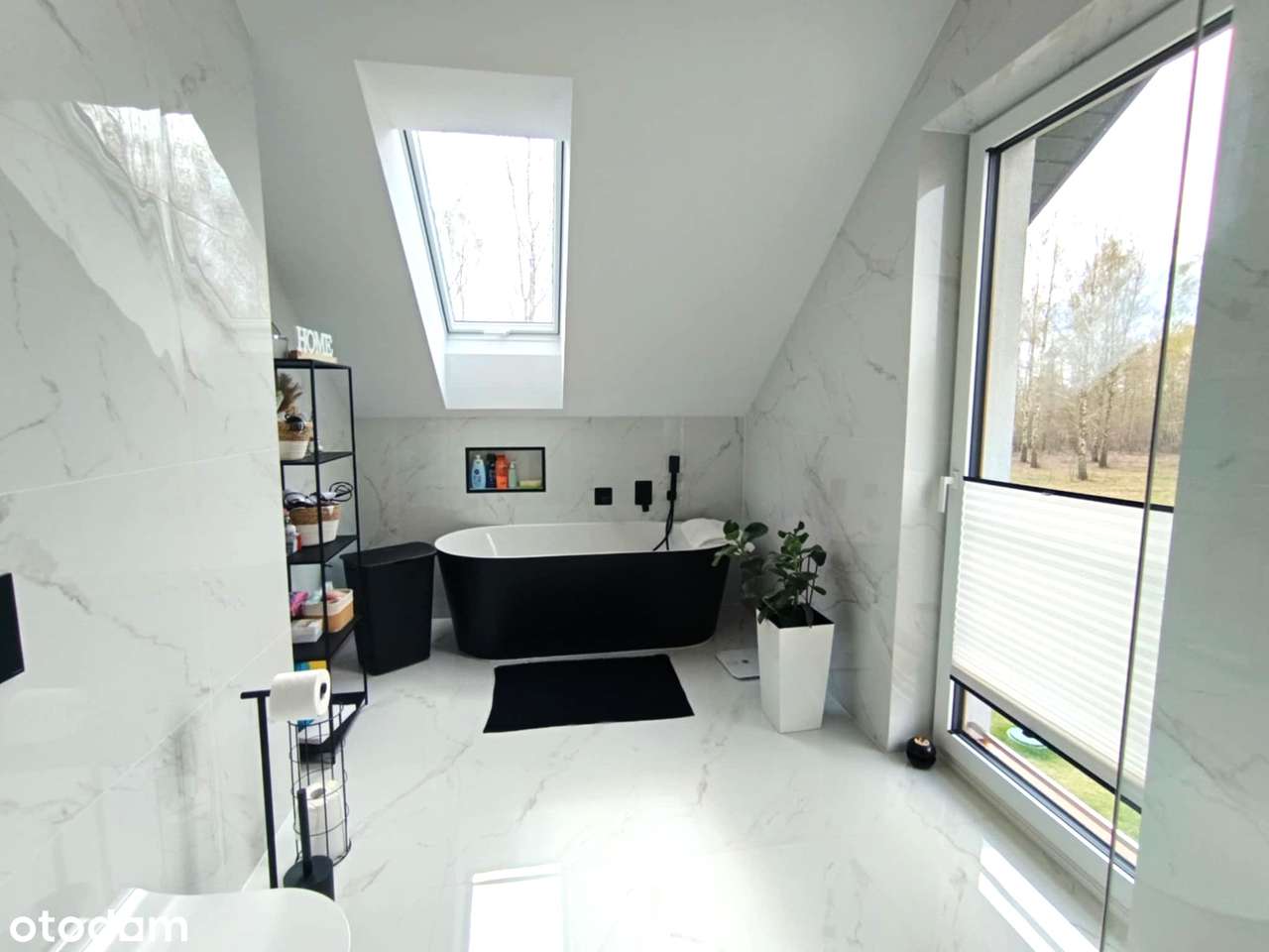 bliźniak przy lesie, wysoki standard, przestronna działka, rękojmia - Pełny obrazek: 5/9