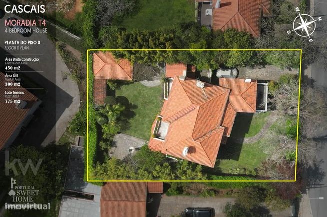 Cascais, Bairro do Rosário - Moradia T4 num terreno com 775m2-57