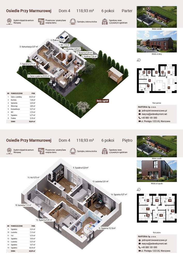 Osiedle Przy Marmurowej - wyjątkowe piętrowe domy w Bawarskim stylu! - Pełny obrazek: 5/7