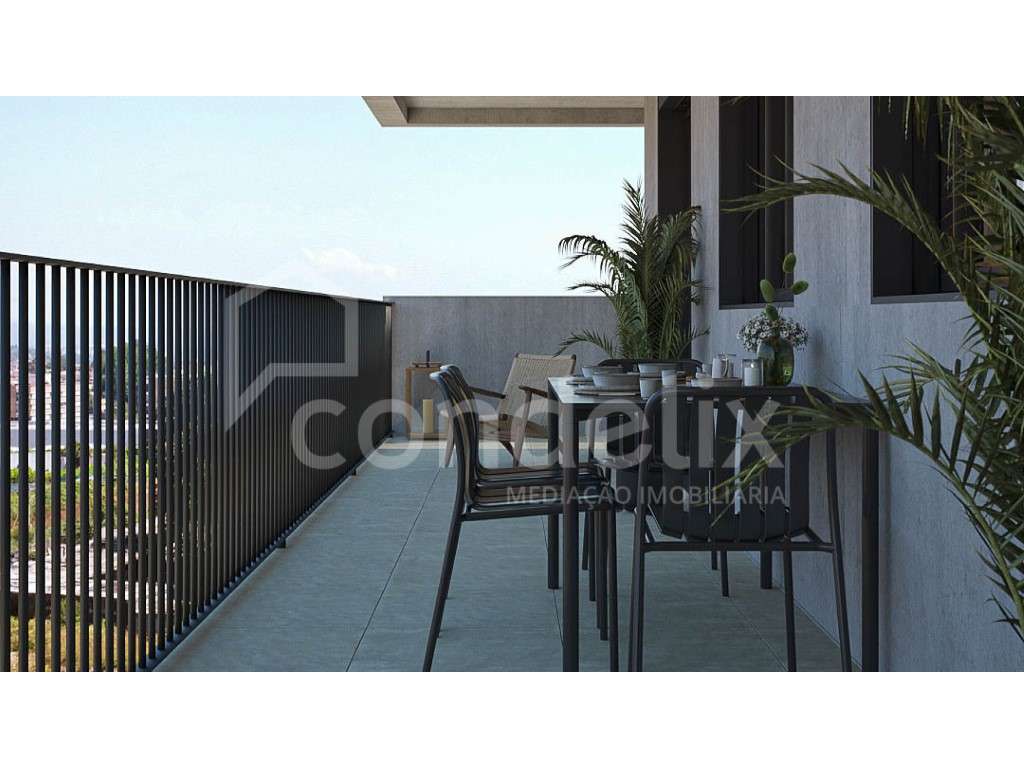 Apartamento T3 com terraço para venda em Valongo-12