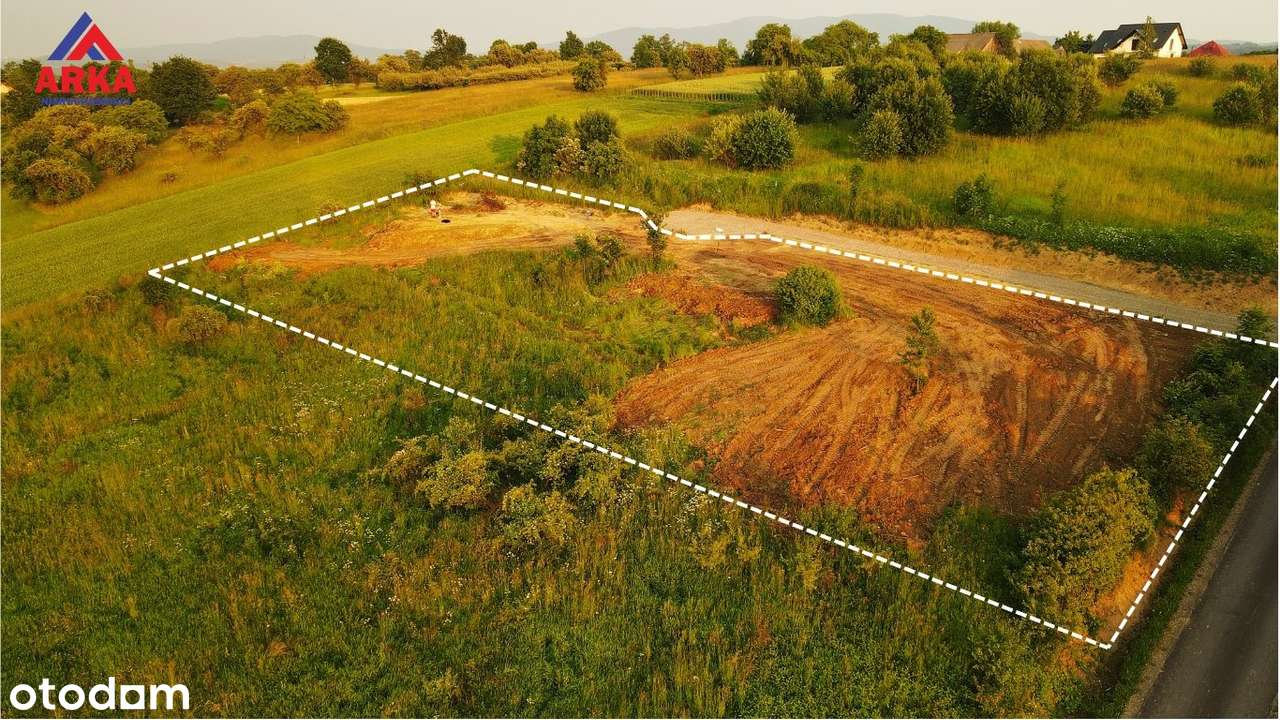 Widokowa działka budowlana w gminie Łapanów - Pełny obrazek: 4/16