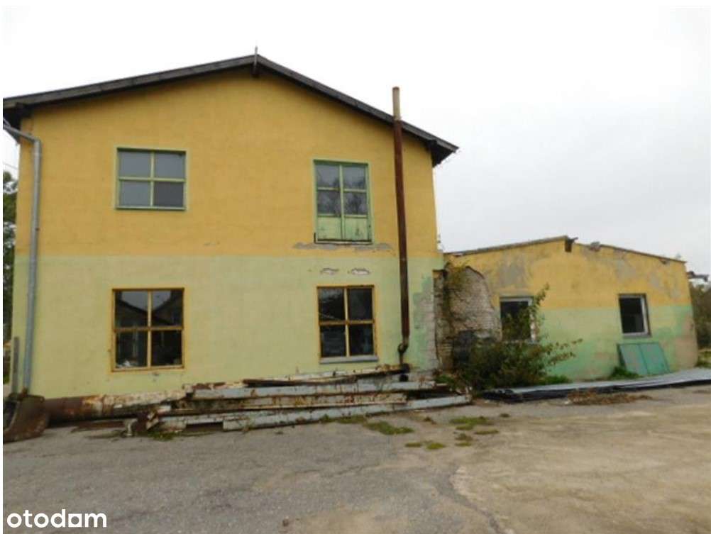 Budynki magazynowo- produkcyjne (3 szt.) na działce 3922m2 LICYTACJA-5