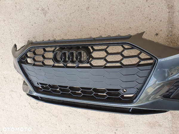 Audi S4 A4 S Line B9 lifting 19- zderzak przedni grill kratka 8W - 3