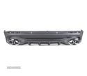 DIFUSOR PARA MERCEDES X247 20- LOOK GLB45 + PONTEIRAS DE ESCAPE CROMADAS - 5