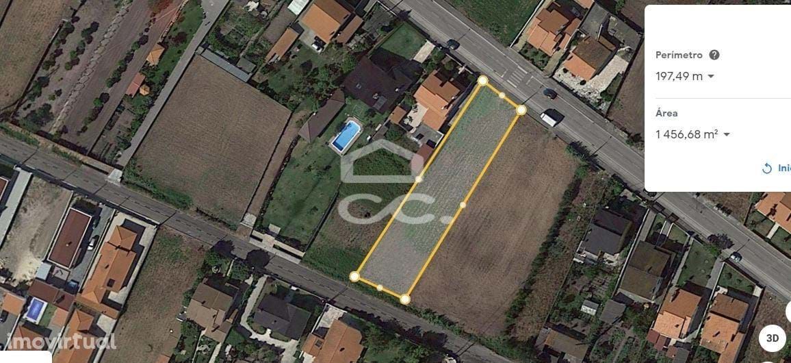 VENDE-SE---Terreno com a área de 1450 m2, viabilidade de construção ur