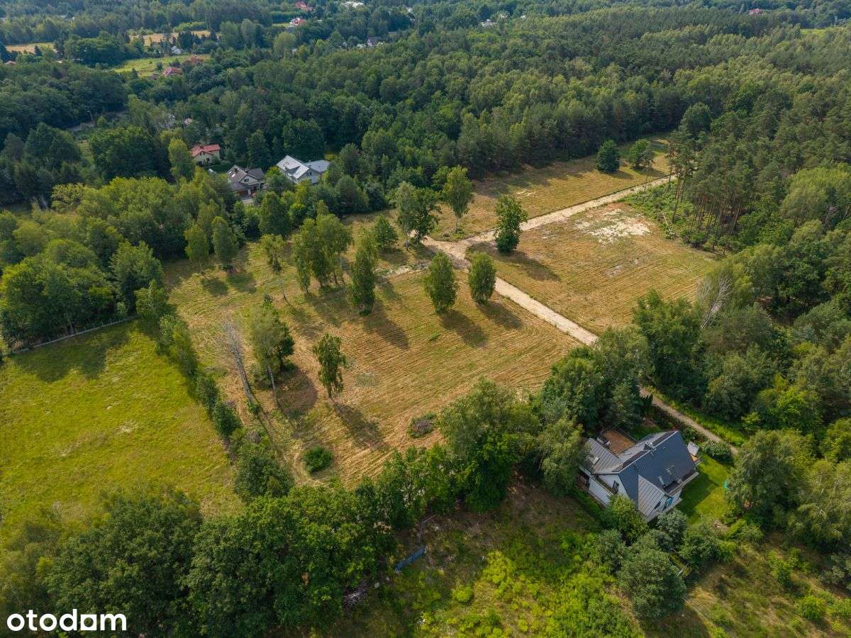 Przestronna działka budowlana w blisko lasu, Wkd - Pełny obrazek: 5/16