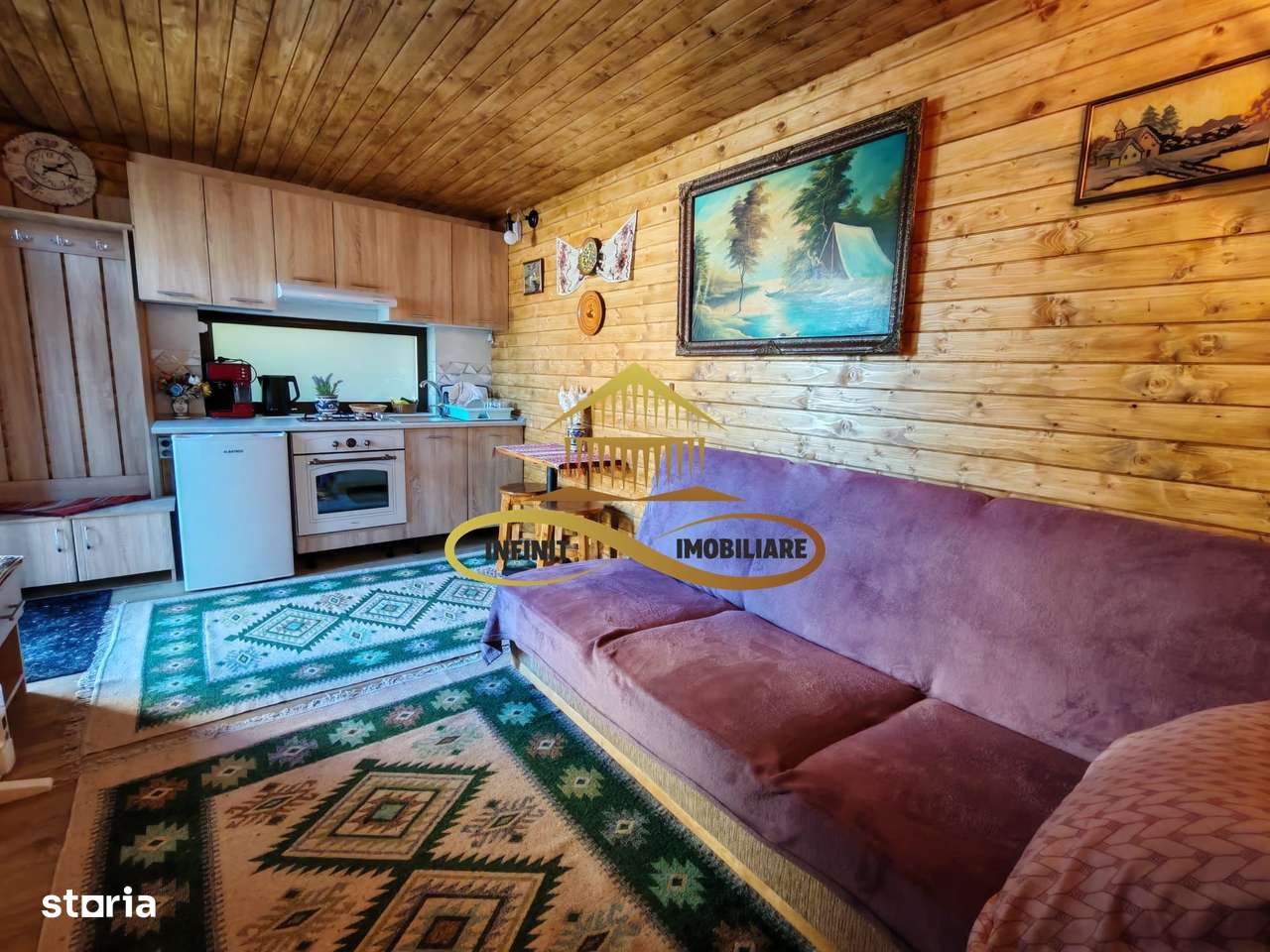 Garsonieră cochetă, tip căsuță, cu aer de cabană – Bacău, zona Gării - Imagine principală: 4/7