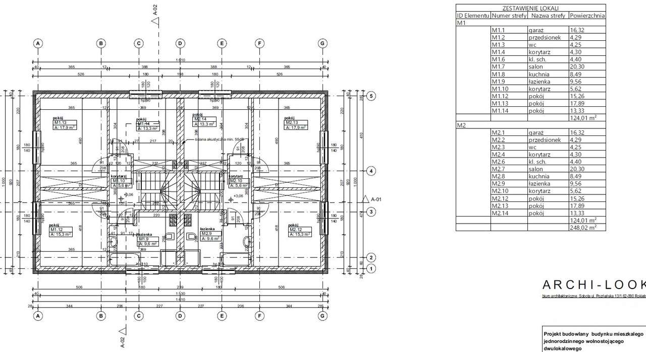Bliźniak z garażem - 124 m2 - pełne media - działka 430 m2-6