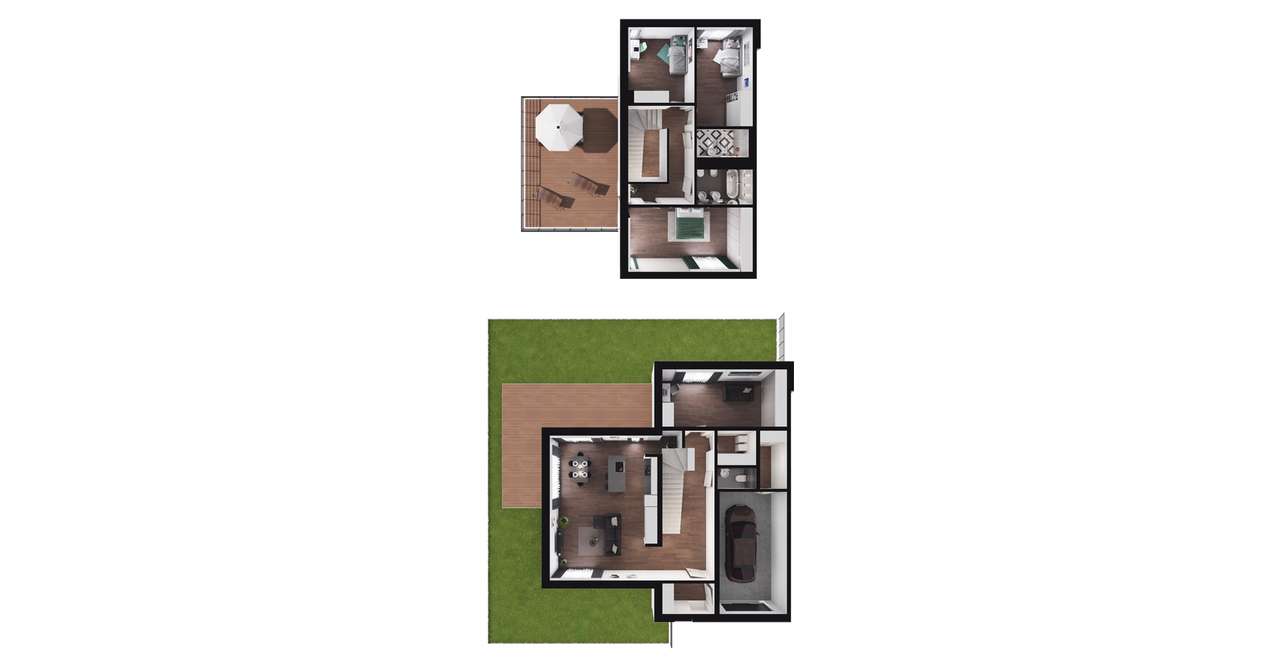 5-pokojowy dom 158m2 + ogródek Bezpośrednio - Pełny obrazek: 2/8