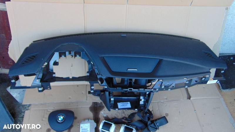 Plansa Bord BMW x1 e84 2009-2015 centuri fata airbag sofer pasager modul airbag-uri - 3