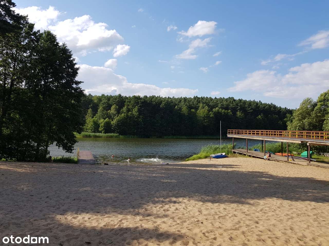 Domek letniskowy BRDA w lesie nad brzegiem jeziora-18