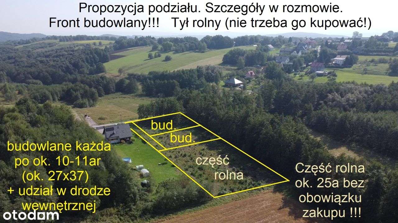 na sprzedaż 2 działki budowlano rolne (MPZP) - Pełny obrazek: 4/17