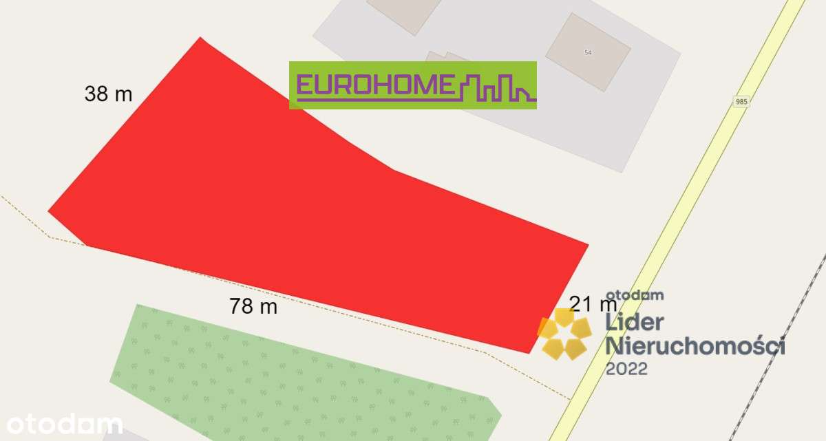 Działka W Jaślanach | 22 Ar | Media - Pełny obrazek: 5/7