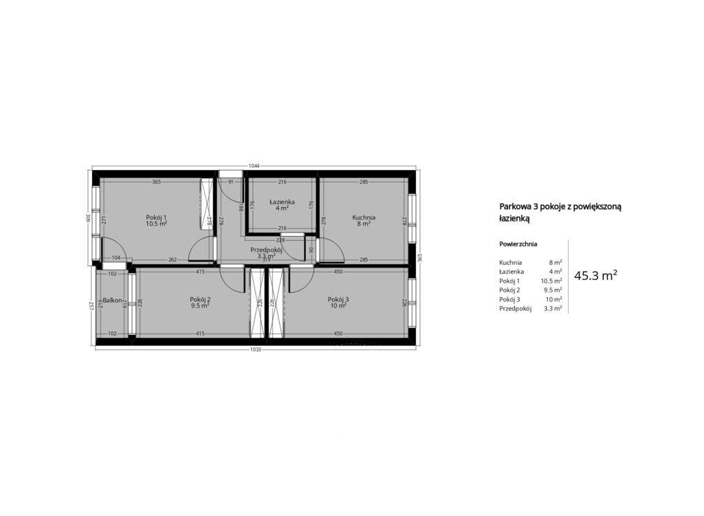 Rozkładowe 2 pok (możliwe 3) z balkonem blisko WSM-12